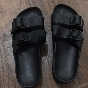Black h&m platform sandals